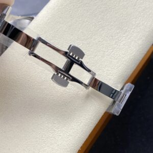 IWC Schaffhausen Ingenieur Replica Watches Blue Dial Stainless Steel V7 Factory 40mm 9 Dong Ho IWC Schaffhausen Ingenieur Rep 11 Cao Cap Day Kim Loai Xuong V7 40mm 1