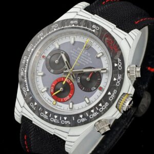 Rolex Daytona Diw Carbo Quartz Ocellaris Imititation Watches Black Fabric Strap 40mm 1 Dong Ho Rolex Rep Nam 11 Daytona Diw Carbo Quartz Alpine Cao Cap Nhat 40mm 8