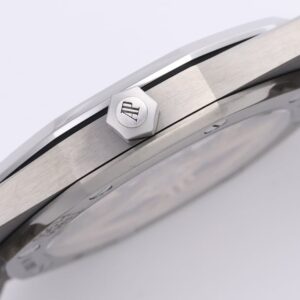 AUDEMARS PIGUET IMITATION WATCHES ROYAL OAK JUMBO EXTRA-THIN 16202XT 50th ANNIVERSARY SMOKED BURGUNDY DIAL ZF FACTORY 39mm 5 Audemars Piguet Royal Oak 16202XT 50th Anniversary ZF 5