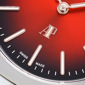 AUDEMARS PIGUET IMITATION WATCHES ROYAL OAK JUMBO EXTRA-THIN 16202XT 50th ANNIVERSARY SMOKED BURGUNDY DIAL ZF FACTORY 39mm 4 Audemars Piguet Royal Oak 16202XT 50th Anniversary ZF 6