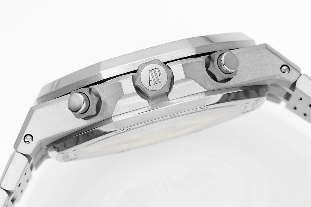 ĐỒNG HỒ AUDEMARS PIGUET ROYAL OAK 26240 REP FROSTED MẶT SỐ MÀU XANH APS FACTORY 41MM (6) DONG HO AUDEMARS PIGUET ROYAL OAK 26240 REP FROSTED MAT SO MAU XANH APS FACTORY 41MM 6