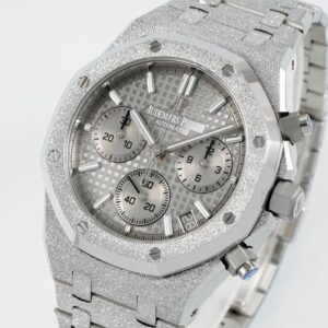 AUDEMARS PIGUET ROYAL OAK 26240 LUXURY FAKE WATCHES FROSTED GREY DIAL APS FACTORY 41MM 4 DONG HO AUDEMARS PIGUET ROYAL OAK 26240 REP FROSTED MAT SO XAM APS FACTORY 41MM 6