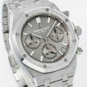 AUDEMARS PIGUET ROYAL OAK 26240 LUXURY FAKE WATCHES FROSTED GREY DIAL APS FACTORY 41MM 2 DONG HO AUDEMARS PIGUET ROYAL OAK 26240 REP FROSTED MAT SO XAM APS FACTORY 41MM 8