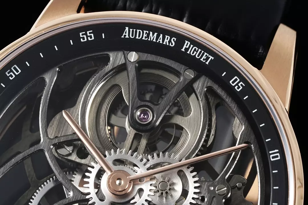 ĐỒNG HỒ AUDEMARS PIGUET TOURBILLON 26600CR CHẾ TÁC OPENWORKED VỎ MẠ VÀNG HỒNG 41MM (8) DONG HO AUDEMARS PIGUET TOURBILLON 26600CR CHE TAC OPENWORKED VO MA VANG HONG 41MM 8