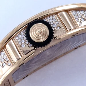 ĐỒNG HỒ NỮ RICHARD MILLE RM07-01 REPLICA CAO CẤP ĐÍNH ĐÁ MẶT ĐỎ MẠ VÀNG HỒNG ZF FACTORY 36MM 5 DONG HO NU RICHARD MILLE RM07 01 REPLICA CAO CAP DINH DA MAT DO MA VANG HONG ZF FACTORY 36MM 4