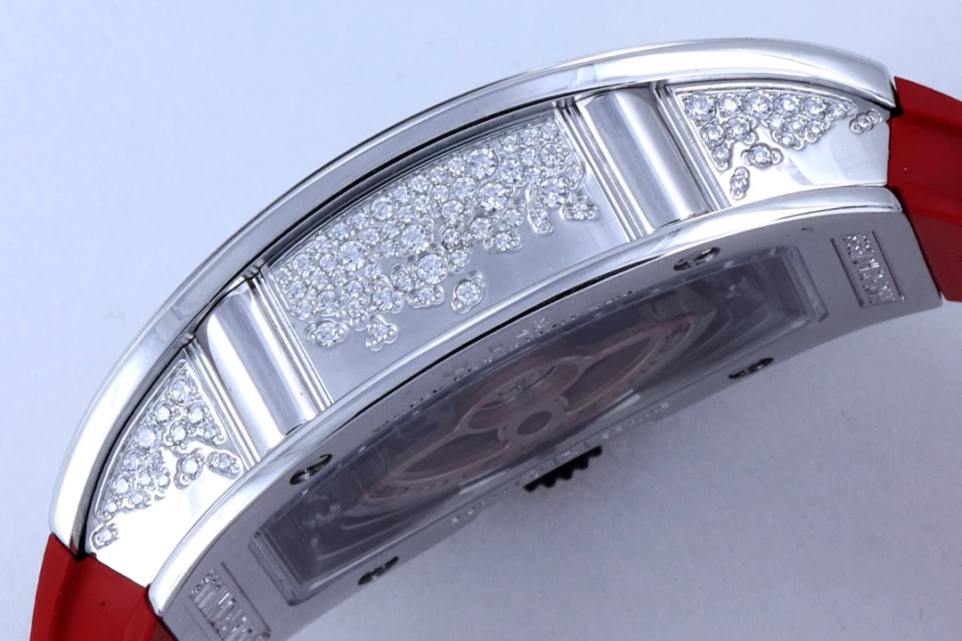 ĐỒNG HỒ NỮ RICHARD MILLE RM07-01 REPLICA CAO CẤP ĐÍNH ĐÁ MẶT ĐỎ ZF FACTORY 36MM (4) DONG HO NU RICHARD MILLE RM07 01 REPLICA CAO CAP DINH DA MAT DO ZF FACTORY 36MM 4