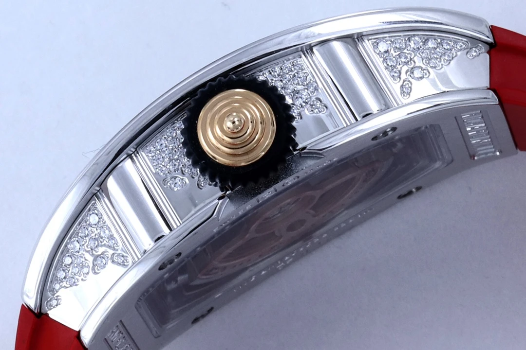 ĐỒNG HỒ NỮ RICHARD MILLE RM07-01 REPLICA CAO CẤP ĐÍNH ĐÁ MẶT ĐỎ ZF FACTORY 36MM (5) DONG HO NU RICHARD MILLE RM07 01 REPLICA CAO CAP DINH DA MAT DO ZF FACTORY 36MM 5