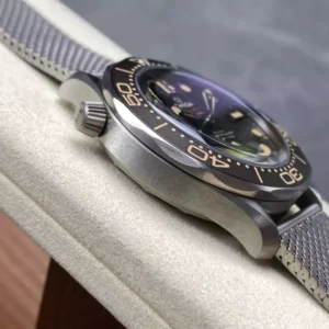 OMEGA SEAMASTER JAMES BOND 007 NO TIME TO DIE LUXURY REPLICA WATCHES TITANIUM VS FACTORY 42MM 5 DONG HO OMEGA SEAMASTER JAMES BOND 007 NO TIME TO DIE CHE TAC CAO CAP TITANIUM VS FACTORY 42MM 8