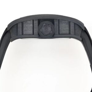 RICHARD MILLE RM59-01 LUXURY REPLICA WATCHES ALL BLACK CARBON CASE TOURBILLON 43x50MM 6 DONG HO RICHARD MILLE RM59 01 CHE TAC VO CARBON DEN MAT SO MAU DEN TOURBILLON 43x50MM 4