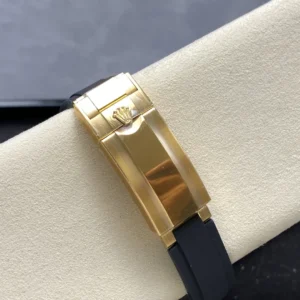 ROLEX COSMOGRAPH DAYTONA M126518LN-0012 HIGH END REPLICA WATCHES GOLD PLATE LUMINOUS HOURS OYSTERFLEX STRAP VS FACTORY 40MM 10 DONG HO ROLEX COSMOGRAPH DAYTONA M126518LN 0012 REP MA VANG DAY OYSTERFLEX VS FACTORY