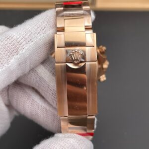 ROLEX DAYTONA 126505-0003 IMITATION LUXURY WATCHES ROSE GOLD PLATE SUNDUST DIAL 40MM 9 DONG HO ROLEX DAYTONA 126505 0003 REPLICA CHRONOGRAPH MA VANG HONG MAT SUNDUST 40MM 2