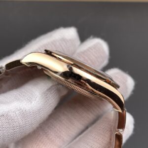 ROLEX DAYTONA 126505-0003 IMITATION LUXURY WATCHES ROSE GOLD PLATE SUNDUST DIAL 40MM 6 DONG HO ROLEX DAYTONA 126505 0003 REPLICA CHRONOGRAPH MA VANG HONG MAT SUNDUST 40MM 5