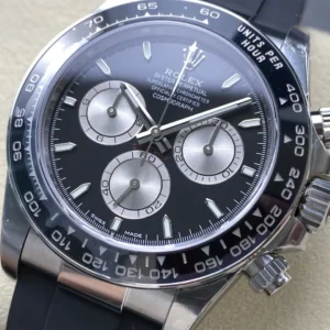 ĐỒNG HỒ ROLEX DAYTONA COSMOGRAPH M126519LN-0002 CHẾ TÁC MẶT SỐ ĐEN CỌC DẠ QUANG DÂY OYSTERFLEX VS FACTORY 40MM 5 DONG HO ROLEX DAYTONA COSMOGRAPH M126519LN 0002 CHE TAC MAT SO DEN COC DA QUANG DAY OYSTERFLEX VS FACTORY 40MM 4