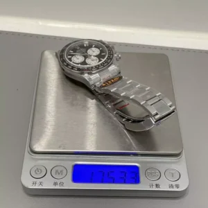 ROLEX DAYTONA LE MANS 126529LN GOOD IMITATION WATCHES BLACK DIAL OYSTER STRAP QF FACTORY 40MM 1 DONG HO ROLEX DAYTONA LE MANS 126529LN REPLICA 11 MAT SO MAU DEN DAY OYSTER QF FACTORY 40MM 1