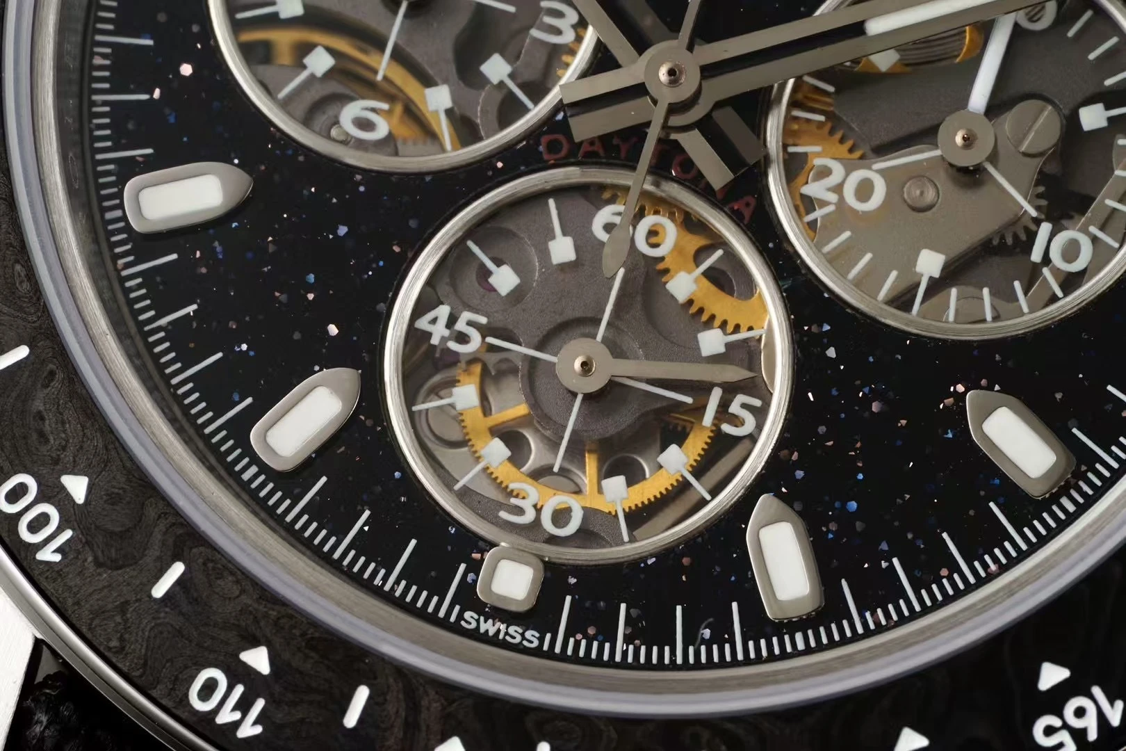 ĐỒNG HỒ ROLEX DAYTONA VENTURA BY ARTISANS DE GENÈVE CHẾ TÁC CAO CẤP DÂY OYSTER FLEX CHRONOGRAPH 40MM (6) DONG HO ROLEX DAYTONA VENTURA BY ARTISANS DE GENEVE CHE TAC CAO CAP DAY OYSTER FLEX CHRONOGRAPH 40MM 6