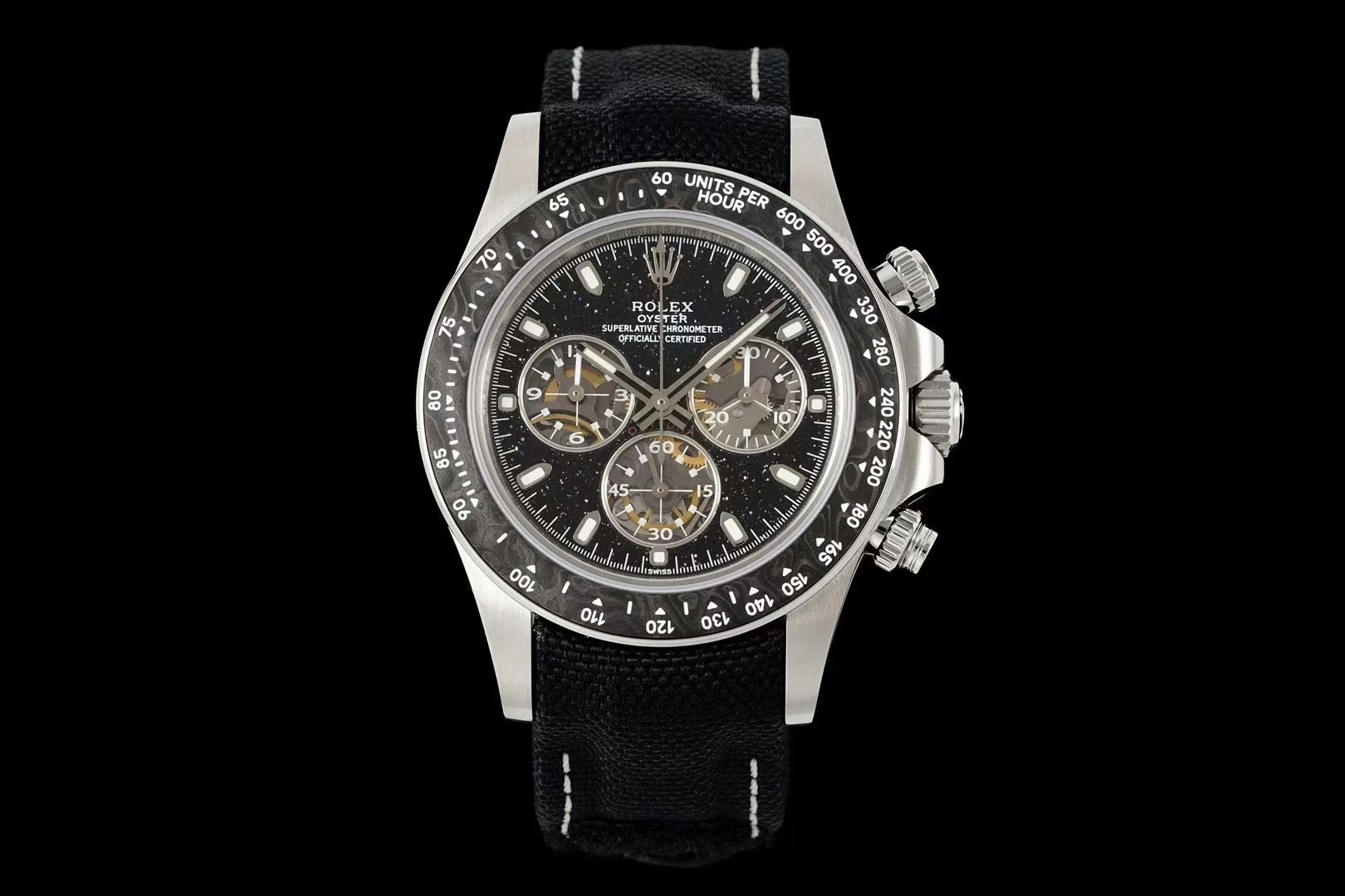 ĐỒNG HỒ ROLEX DAYTONA VENTURA BY ARTISANS DE GENÈVE CHẾ TÁC CAO CẤP DÂY OYSTER FLEX CHRONOGRAPH 40MM (9) DONG HO ROLEX DAYTONA VENTURA BY ARTISANS DE GENEVE CHE TAC CAO CAP DAY OYSTER FLEX CHRONOGRAPH 40MM 9