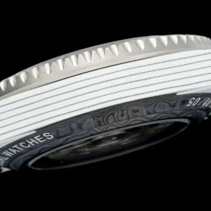 ROLEX DIW GMT-MASTER II KNOCK OFF WATCHES CARBON FIBER CASE GREY DIAL GREEN FABRIC STRAP DIW FACTORY 40MM 5 DONG HO ROLEX DIW GMT MASTER II REP 11 VO CARBON FIBER MAT SO XAM DAY VAI DIW FACTORY 40MM 5