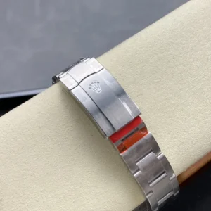 ROLEX OYSTER PERPETUAL M124300-0007 IMITATION LUXURY WATCHES RED DIAL VS FACTORY 36MM 7 DONG HO ROLEX OYSTER PERPETUAL M124300 0007 REPLICA CAO CAP MAT SO MAU DO VS FACTORY 36MM 2