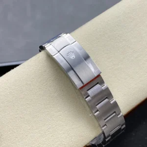 ROLEX OYSTER PERPETUAL M124300-0007 GOOD IMITATION WATCHES RED DIAL AUTOMATIC VS FACTORY 41MM 8 DONG HO ROLEX OYSTER PERPETUAL M124300 0007 REPLICA CAO CAP MAT SO MAU DO VS FACTORY 42MM 1