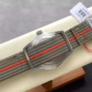 TUDOR PELAGOS GMT REPLICA WATCH TITANIUM CASE BLACK DIAL FABRIC STRAP 42MM 5 DONG HO TUDOR PELAGOS GMT REPLICA 11 VO TITANIUM MAT SO MAU DEN DAY VAI 42MM 6