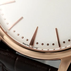 VACHERON CONSTANTIN PATRIMONY 81180R GOOD IMITATION WATCHES ROSE GOLD PLATE CASE WHITE DIAL LEATHER STRAP KZ FACTORY 40MM 4 DONG HO VACHERON CONSTANTIN PATRIMONY 81180R REPLICA 11 MA VANG HONG MAT SO MAU TRANG DAY DA KZ FACTORY 40MM 6