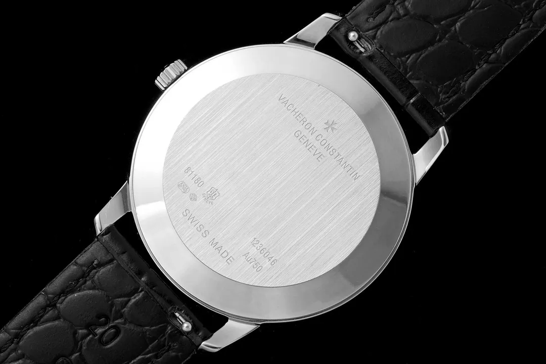 ĐỒNG HỒ VACHERON CONSTANTIN VACHERON CONSTANTIN PATRIMONY 81180 REPLICA MẶT SỐ TRẮNG DÂY DA ĐEN KZ FACTORY 40MM (3) DONG HO VACHERON CONSTANTIN VACHERON CONSTANTIN PATRIMONY 81180 REPLICA MAT SO TRANG DAY DA DEN KZ FACTORY 40MM 3