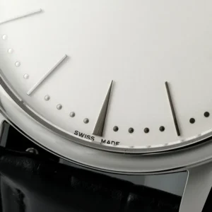 VACHERON CONSTANTIN PATRIMONY 81180 IMITATION LUXURY WATCHES WHITE DIAL BLACK LEATHER STRAP KZ FACTORY 40MM 4 DONG HO VACHERON CONSTANTIN VACHERON CONSTANTIN PATRIMONY 81180 REPLICA MAT SO TRANG DAY DA DEN KZ FACTORY 40MM 6