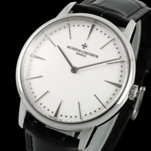 VACHERON CONSTANTIN PATRIMONY 81180 IMITATION LUXURY WATCHES WHITE DIAL BLACK LEATHER STRAP KZ FACTORY 40MM 2 DONG HO VACHERON CONSTANTIN VACHERON CONSTANTIN PATRIMONY 81180 REPLICA MAT SO TRANG DAY DA DEN KZ FACTORY 40MM 8