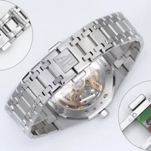 AUDEMARS PIGUET ROYAL OAK “JUMBO” EXTRA-THIN 16202BC GOOD IMITATION WATCHES GRAINED TUSCAN DIAL ZF FACTORY 39mm 8 Dong Ho Audemars Piguet Royal Oak Jumbo Extra Thin 16202BC Rep 11 Mat Xanh 39mm 2