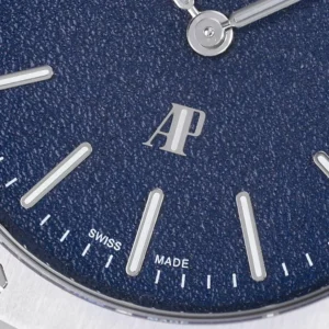 AUDEMARS PIGUET ROYAL OAK “JUMBO” EXTRA-THIN 16202BC GOOD IMITATION WATCHES GRAINED TUSCAN DIAL ZF FACTORY 39mm 3 Dong Ho Audemars Piguet Royal Oak Jumbo Extra Thin 16202BC Rep 11 Mat Xanh 39mm 7