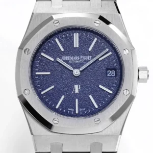 AUDEMARS PIGUET ROYAL OAK “JUMBO” EXTRA-THIN 16202BC GOOD IMITATION WATCHES GRAINED TUSCAN DIAL ZF FACTORY 39mm 2 Dong Ho Audemars Piguet Royal Oak Jumbo Extra Thin 16202BC Rep 11 Mat Xanh 39mm 8
