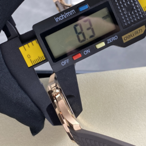 PATEK PHILIPPE AQUANAUT 5167 IMITATION LUXURY WATCHES ROSE GOLD PLATE CHOCOLATE DIAL BROWN RUBBER STRAP AUTOMATIC 40MM 12 DONG HO PATEK PHILIPPE AQUANAUT 5167 CHE TAC CAO CAP MA VANG HONG MAT NAU CHOCOLATE TINH CHINH AUTOMATIC 40MM 15