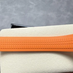 PATEK PHILIPPE AQUANAUT 5167 HIGH END WATCH REPLICAS CUSTOM GREY DIAL ORANGE RUBBER STRAP AUTOMATIC 40MM 9 DONG HO PATEK PHILIPPE AQUANAUT 5167 REPLICA 11 MAT XAM TINH CHINH DAY CAO SU DO AUTOMATIC 40MM 4