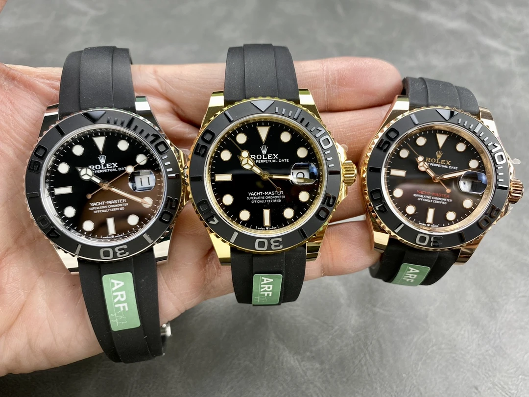 ĐỒNG HỒ ROLEX YACHT-MASTER REPLICA TINH CHỈNH TRỌNG LƯỢNG BẢN MẠ VÀNG HỒNG MẶT ĐEN CHUẨN AUTH AR FACTORY 40MM (8) DONG HO ROLEX YACHT MASTER REPLICA TINH CHINH TRONG LUONG BAN MA VANG HONG MAT DEN CHUAN AUTH AR FACTORY 40MM 8