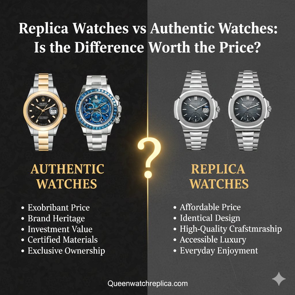 Replica Watches vs Authentic Watches: Is the Difference Worth the Price? 1 Replica Watches vs Authentic Watches Is the Difference Worth the Price (6)